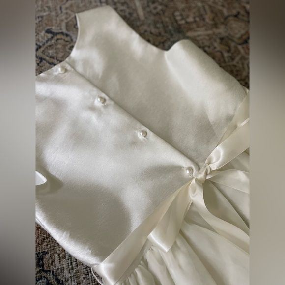 Ivory Flower Girl/First Communion Dress - Picture 4 of 4
